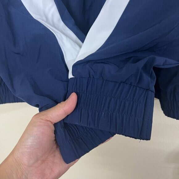 Fila Jovia Women Athletic Plus Size 2X Zip-Front Logo Track Jacket Navy White - Picture 9 of 12